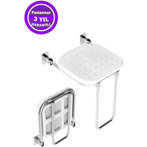 Engelli Duş Oturağı Plastik, Paslanmaz Çelik 304 Kalite