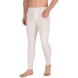 746 Erkek Tekli Kışlık Interlok Alt --Krem - - 2