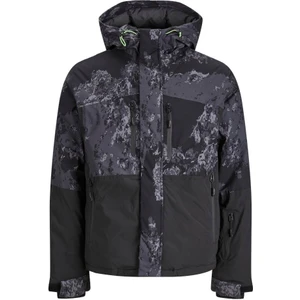 Jack & Jones Jcoalpine Erkek Siyah Mont 12241637-Black-Asphalt