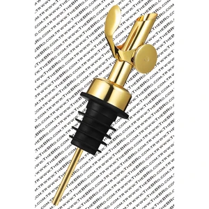 Thebro 1 Adet Gold Ağırlıklı Paslanmaz Çelik Şişe Dökücü,Şişe Tıpası