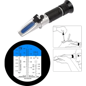 Tekno İstanbul Adblue ve Antifriz Refraktometresi (Adblue, Etilen Glikol, Propilen Glikol, Akü Sıvısı ve Cam Yıkama Suyu Antifriz)