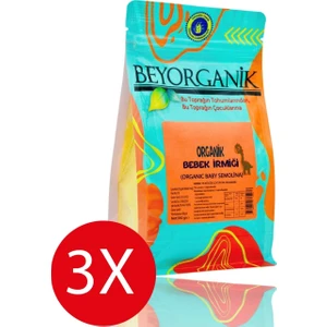 Organik Bebek İrmik 350 gr 3'lü Paket
