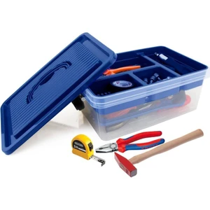 Lacivert Çok Amaçlı Düzenleyici Kutu Oyuncak , Toka , Makyaj , Ilaç , Küçük Eşya Toplama Çantası