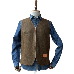 Stuf&co Yün Keçe Yelek (  Barbour Içlik uyumlu , Barbour Kürk  Uyumlu Yelek)