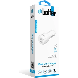 Araç Şarj Soketi 3.1A 18 W Beyaz