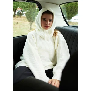 Triko Tesettür Başlık Balaklava, Kayak Bere