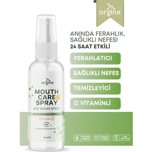 Vitamin C  Bakım Spreyi - Anında  Kokusu Giderici, Ferah ve Sağlıklı Nefes 50 ml