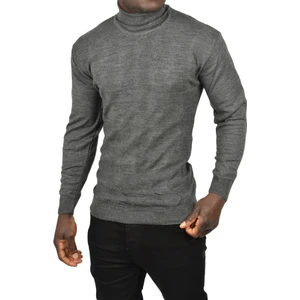 Slim Fit Baklava Desenli Tam Balıkçı Yaka Boğazlı Triko Balıkçı Yaka Kazak 2505507