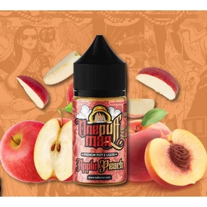 One Puff Man Apple Peach Salt 30ml - 50mg (%5)  Premium Sıvı Aroma