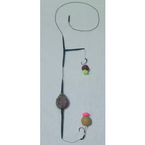 Litto Collection Çift Boili'li Gezer Kurşunlu Sazan Rig Takımı ( Balık Sarımsak ve Mısır )