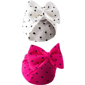 Kurdelalı Desenli 2 Li Bebek Bone