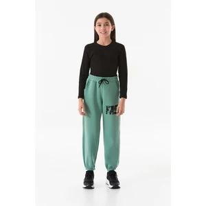 3 Iplik Fast Yazı Baskılı Jogger Unisex Çocuk Eşofman Altı
