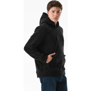 Kapüşonlu Kanguru Cepli Polar Sweatshirt