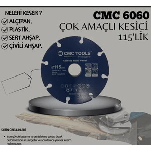 Cmc Tools Mesut Hırdavat Çok Amaçlı Kesici 115MM