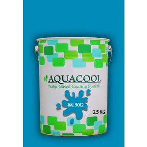 Aquacool Trend Akrilik Hobi Boya 2,5 kg Su Bazlı Hibrit Dönüşüm Boyası Ral 5012 Açık Mavi
