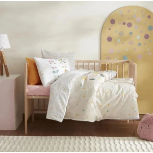 Karaca Home Little One Pudra Beyaz Bebek Nevresim Takımı