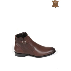 Erkek Klasik Bot Hakiki Deri Ayakkabı 075K22E40616