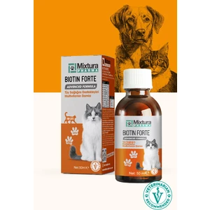 Biotin Forte Tüy Sağlığını Destekleyici Multivitamin Damla (KEDİ VE KÖPEK TÜY DÖKÜLMESİNİ ÖNLEYİCİ)