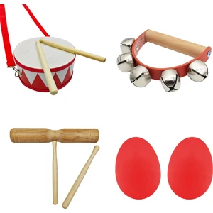 OPS-401 Ritim Aletleri 4'lü Orff Perküsyon Seti