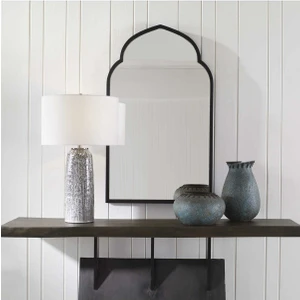 Mks Design 60X100 Kubbe Duvar Dekor Aynası / Asimetrik Ayna / Konsol Aynası / Düzensiz Ayna / Estetik Ayna