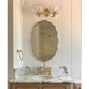 Mks Design 60X90 Asimetrik Ayna / Düzensiz Ayna / Asimetrik Ayna / Ayna Dekoru / Düzensiz Ayna / Lüks Ayna