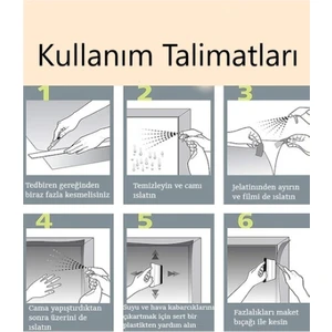 Black Master %10 Aynalı Cam Filmi 60CM x 30 Metre Ev - Balkon - Ofis - Kuaför (Silver)