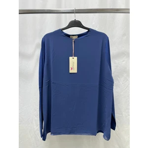 Zeynep Butik Efraze Uzun Kollu Önü Şifon Penye Içlik Tunik Body Bluz 71 cm 4433 1632