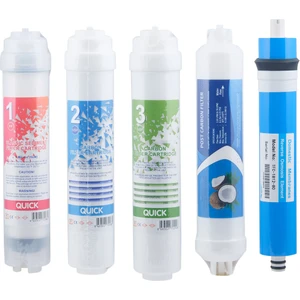 Bms Su Arıtma Cihazları Ile Tam Uyumlu Küçük Quick Filtre Seti - 5li Set