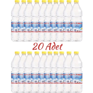 Autofresh Saf Su 1 Lt 20'li Paket Distile Su Safsu 20 Adet Akü Ütü Suyu