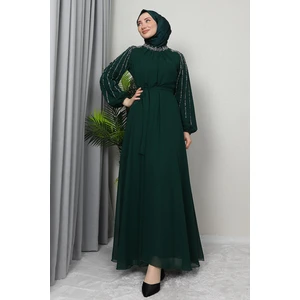 Giza Store Semra Tesettür Elbise Siyah