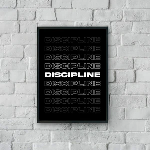 "discipline" Poster Tablo
