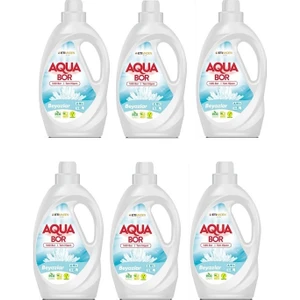 Aquabor (Boron) Beyazlar  Için Sıvı Deterjan 2,15 L x 6 Adet