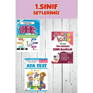 Ata Yayıncılık   (Sınıf: 1)  2.Dönem Soru Bankası Seti ( Gıcır Gıcır Sb / Çıtır Çıtır Sb /  Test)