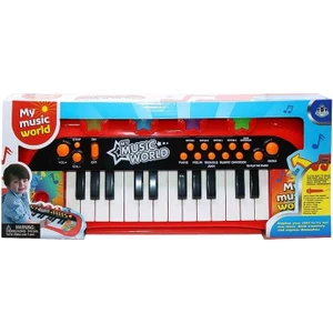 Elektronik Çocuk Piano 40 cm - Mavi Su Dünyası