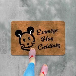 M&H Quality Dijital Baskılı Kapı Önü Paspas Hoşgeldiniz Yazılı Desenli Çok Amaçlı Iç ve Dış Kapı Önü Paspas I Mutfak ve Lavabo Uygundur Yıkanabilir Nem Alıcı