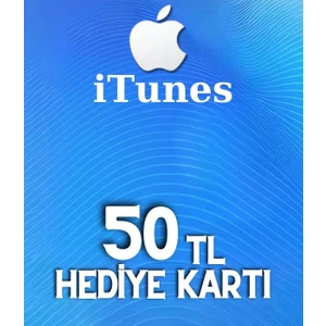 App Store & Itunes Hediye Kartı 50 Tl