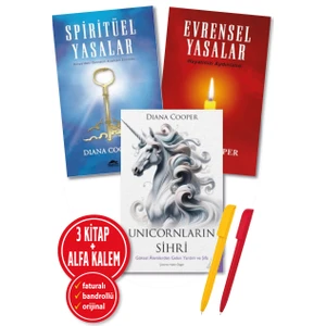 Unicornların Sihri - Evrensel Yasalar - Spiritüel Yasalar 3 Kitap - Diana Cooper – Alfa Kalem