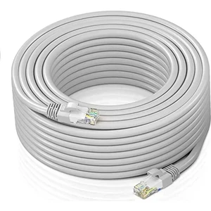 Cat6 EZRJ45 Utp Patch Kablo Fabrikasyon Internet Ethernet Modem Kablosu RJ45 Uçlu Jacklı Network Adsl 20 Metre