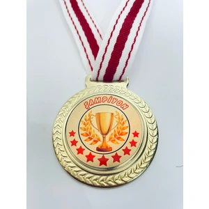 Lider Baskı 5 Adet Şampiyon Madalyası - Dijital Baskılı  Madalya