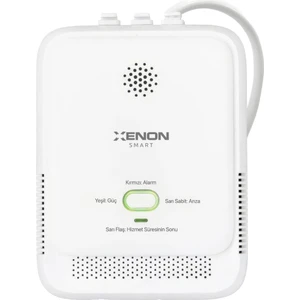 Xenon Smart Akıllı Mobil Uygulama Denetimli Zigbee İletişim Protokollü Doğal Gaz Sensörü Ev için Yanıcı Gaz Dedektörü X7633