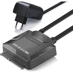 USB 3.0 Adaptörlü 2.5 Inç-3.5 Inç Sata Harddisk Bağlantı Kablosu