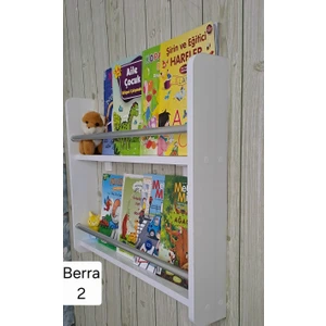 BRR Store Berra Serisi 2 Raflı Montessori Kitaplık