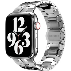 Watch Ultra 2 49MM Kordon Krd-63 Paslanmaz Metal Kobra Tasarım Kordon