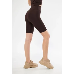 Lesa Wear Yüksek Bel Likralı Toparlayıcı Kısa Şort Tayt
