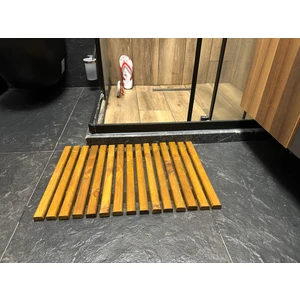Doğal Ahşap Banyo Paspası