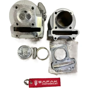 Cappucino 50 cc 80 cc Silindir Piston Üst Kapak 100 cc Dönüşüm Kiti