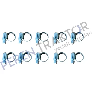 Peren Traktör 10'lu Ayarlı Hortum Kelepçesi 8 mm-13 mm