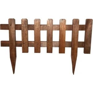 Ahşap Bahçe Çiti Küçük Boy Çit 60X25/40CM