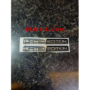 Limited Edition 3D Sticker Damla Stiker Siyah