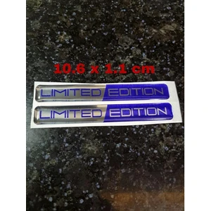 Limited Edition 3D Sticker Damla Stiker Mavi
